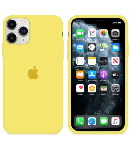 کاور مارگن مدل سیلیکونی مناسب برای گوشی موبایل اپل iPhone 11 PRO