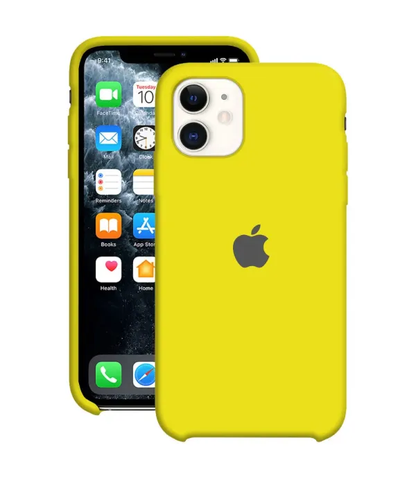 کاور مارگن مدل سیلیکونی مناسب برای گوشی موبایل اپل iphone 11